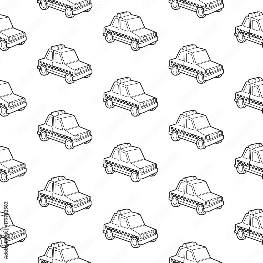 police car seamless pattern police car seamless pattern