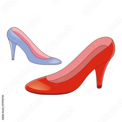 High heels