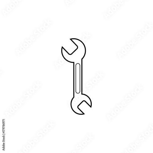 Spanner line icon