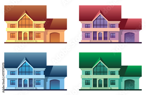 House. Vector illustration