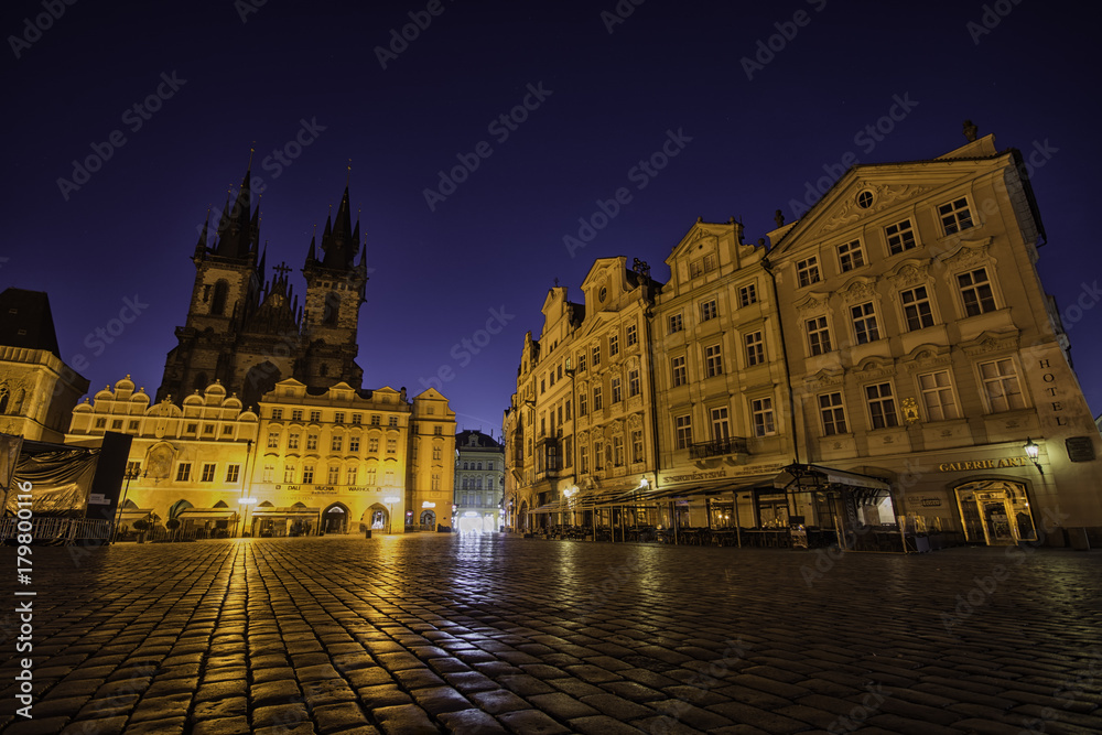 Old town square in Prague