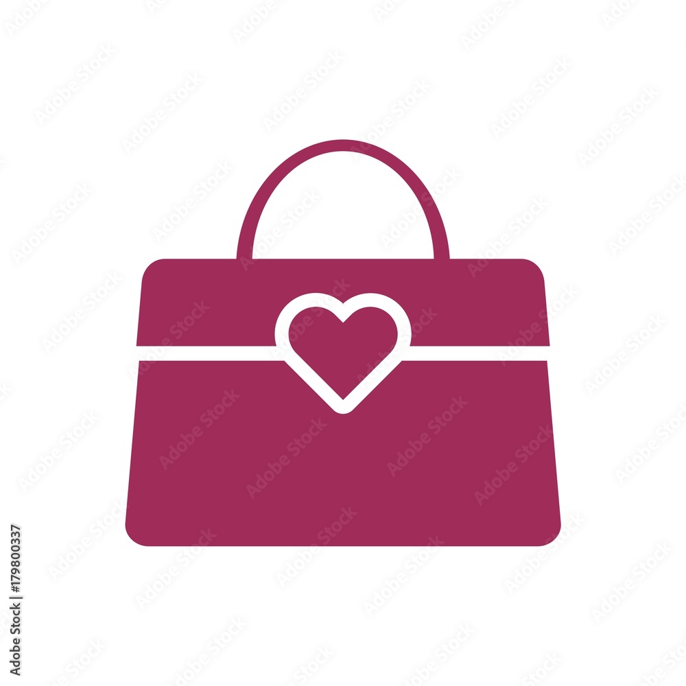 Women handbag icon 