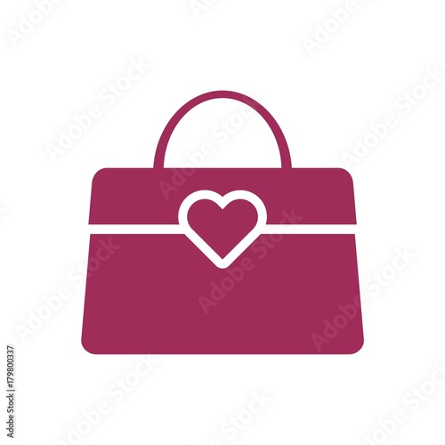 Women handbag icon 