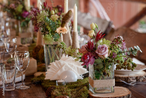 wedding table decor