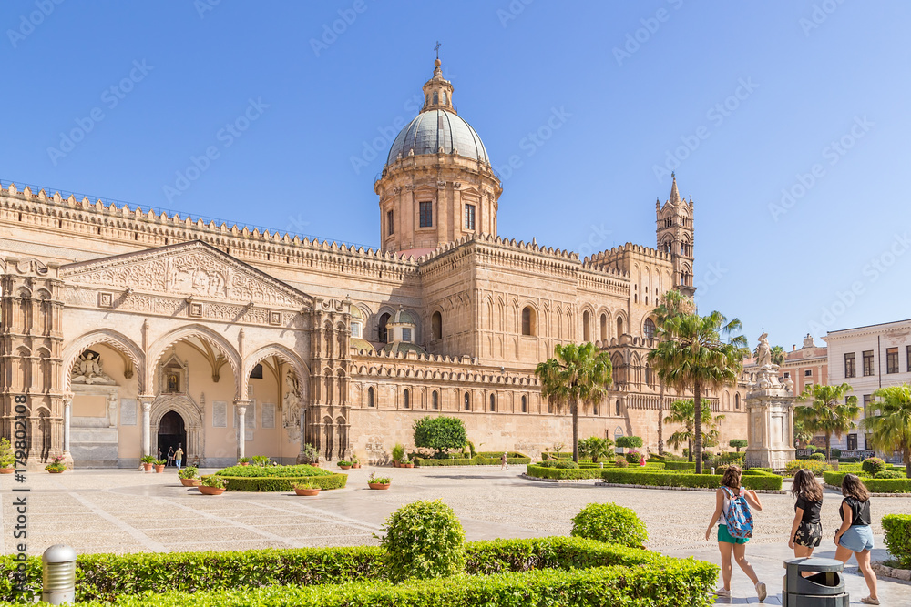 Palermo, Sicily, Italy. Cathedral (UNESCO list)