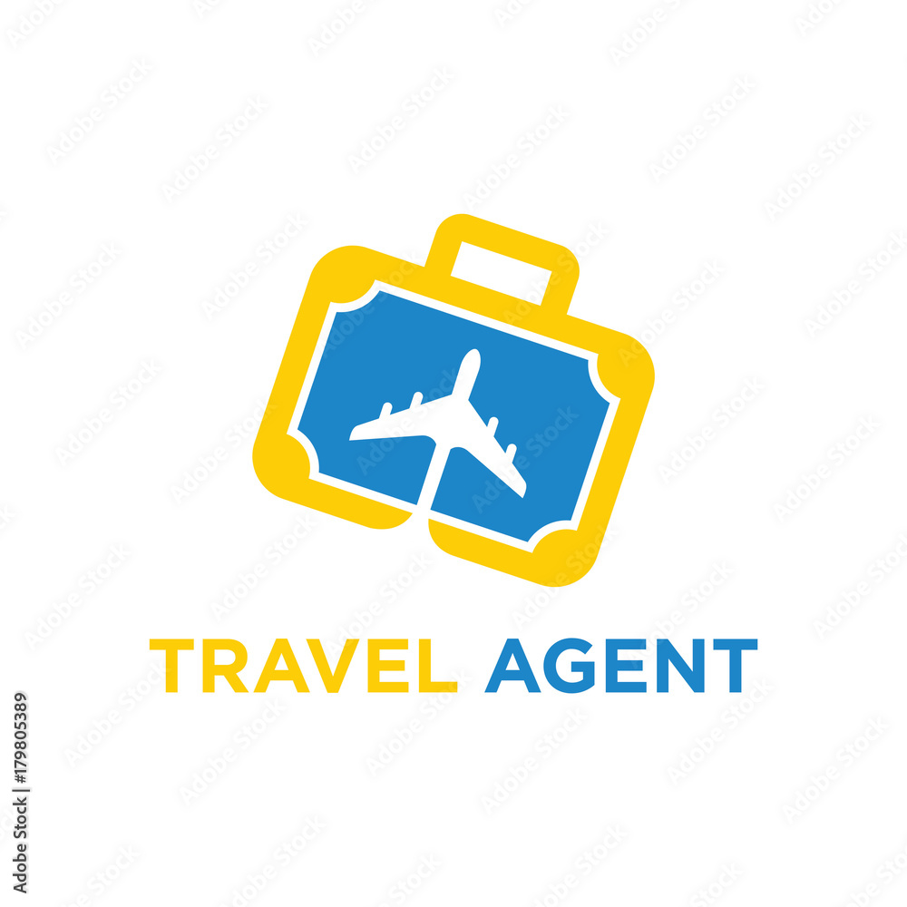 Travel icon logo holiday vector design illustration