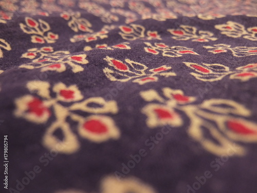 vintage faded textile