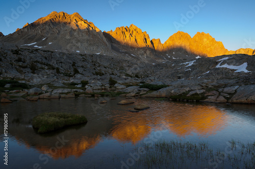 Dusy Basin, Sierra Nevada, Kalifornien photo