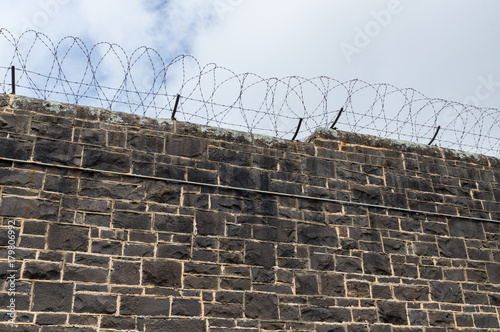 фотографія Bluestone prison walls at J Ward in Ararat, Australia