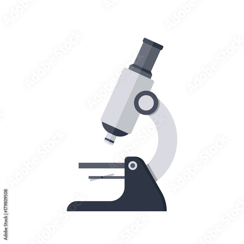 Simple microscope icon