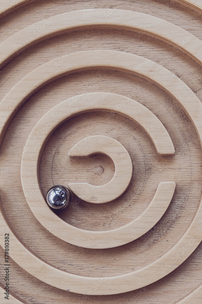 Labyrinthe-boulier En Bois « Vache » – Jeu éducatif Pour Bébé, Motricité Fine, Couleurs Vives
