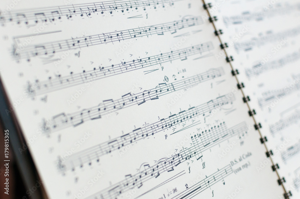 musical notes book sheet musical notes book sheet