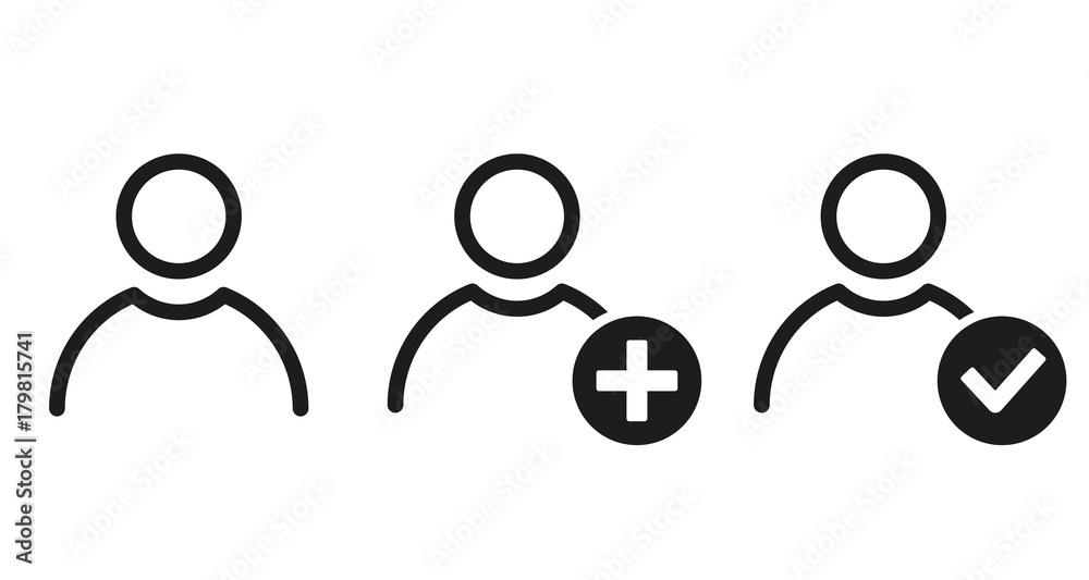 Obraz premium Account vector icon.