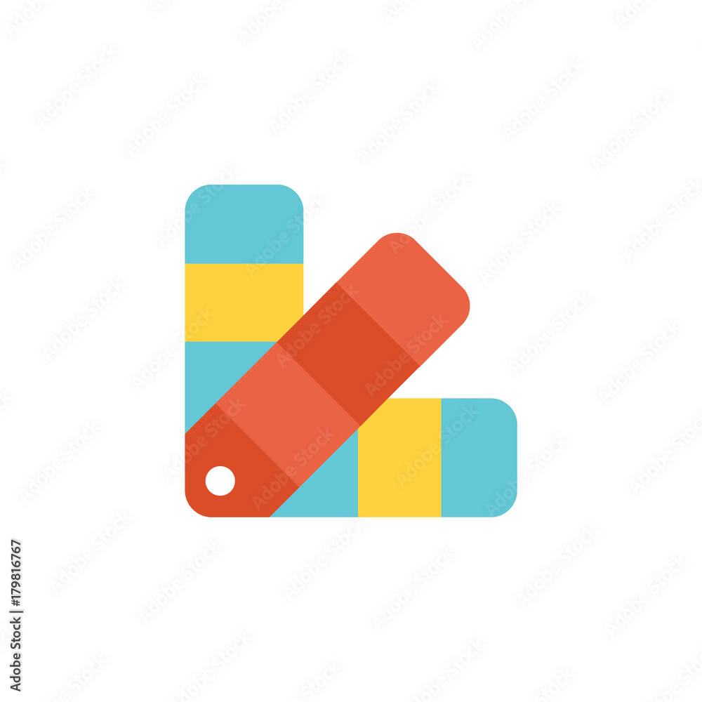 Pallete colour icon tool design vector illustration Pallete colour icon tool design vector illustration