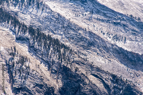 Gebirge Schnee im Yosemite Nationalpark
