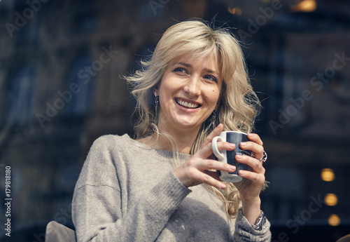 Portrait of a happy woman
