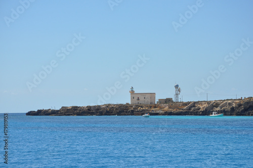 Aegadian Islands beach in Trapani