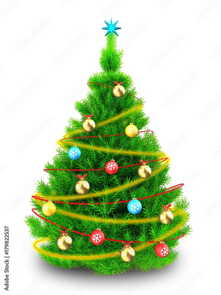 3d neon green Christmas tree 3d neon green Christmas tree