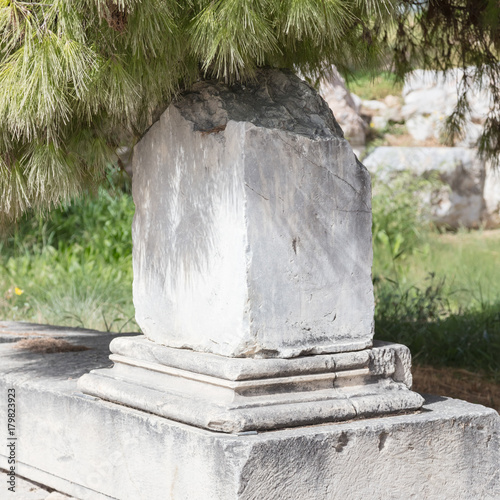 Old details of the Athenian Acropolis