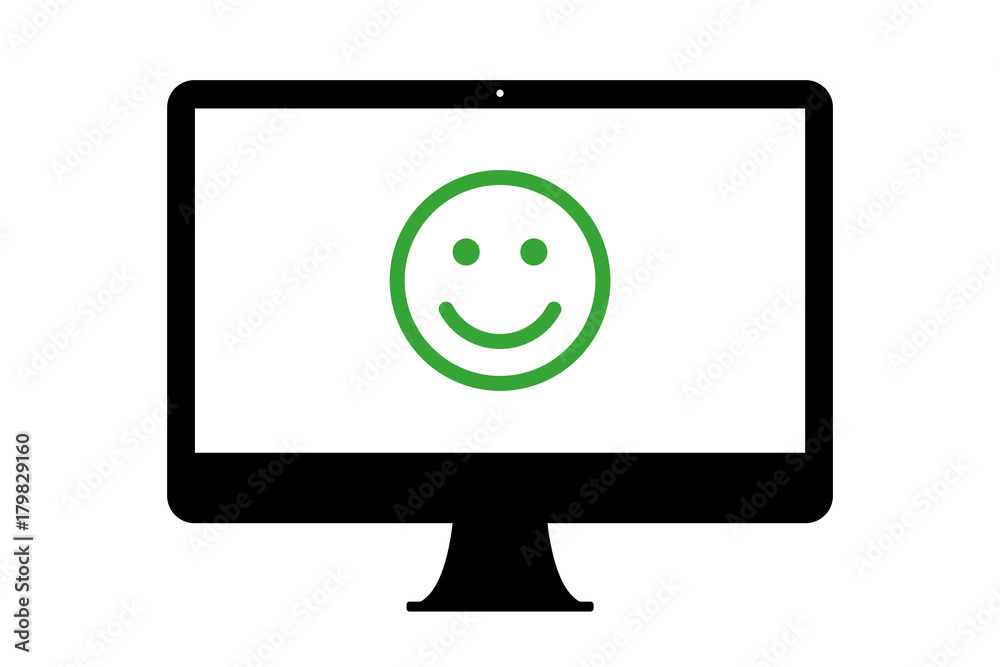 PC - Glücklicher Smiley PC - Glücklicher Smiley