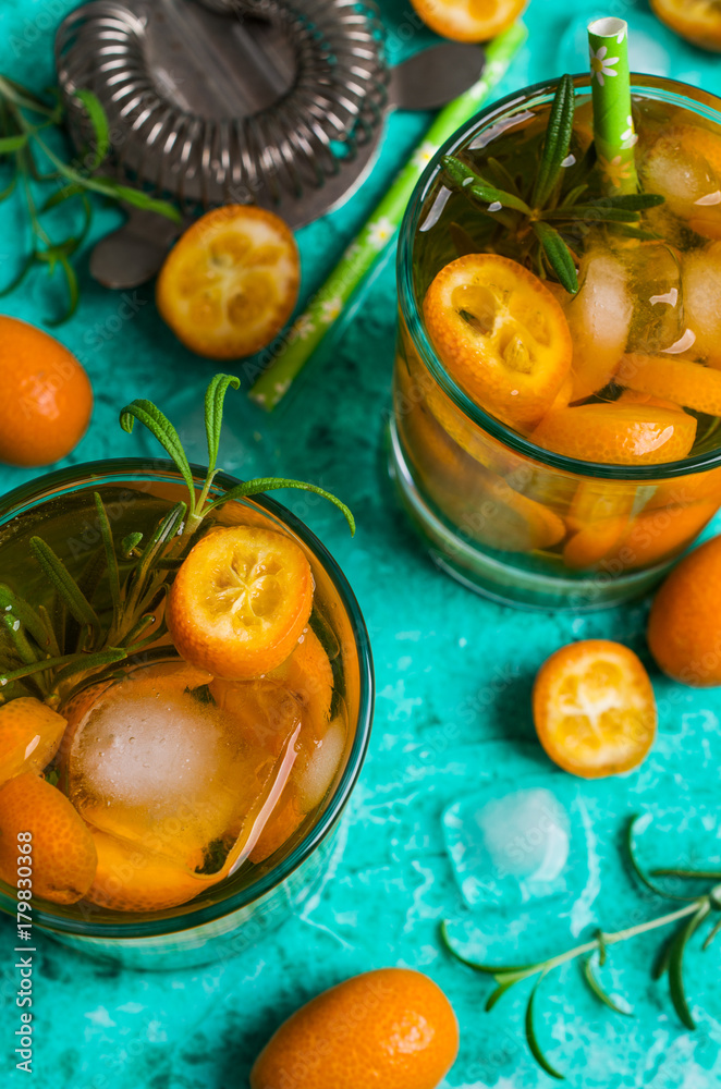 Transparent cold drink Transparent cold drink