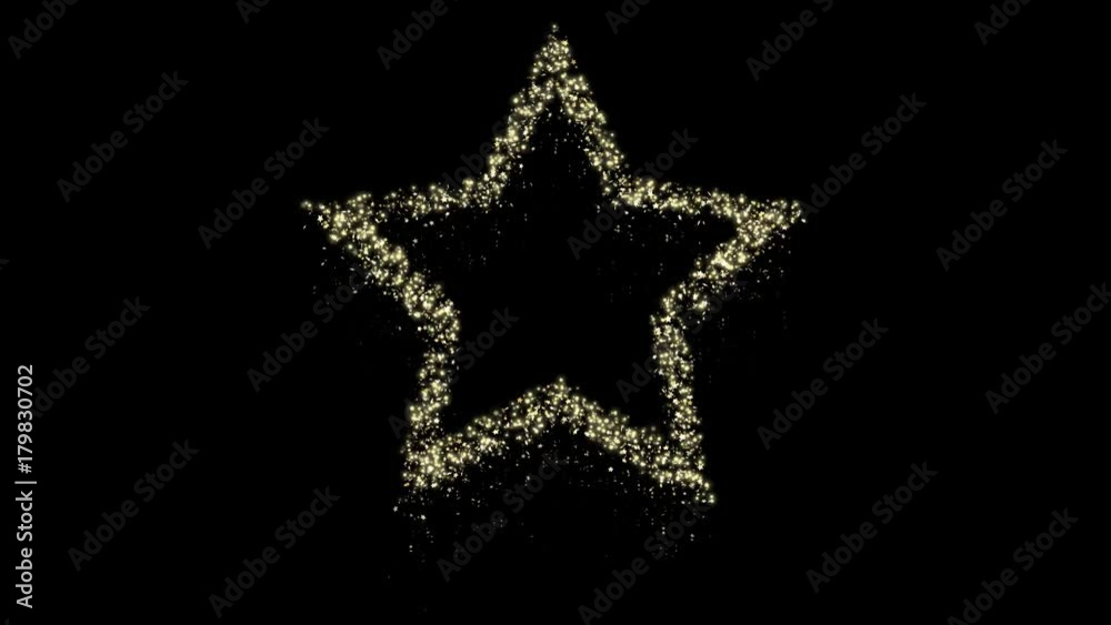 Christmas Particles - Star - Seamless Loop - Alpha Channel - 4K resolution Christmas Particles - Star - Seamless Loop - Alpha Channel - 4K resolution