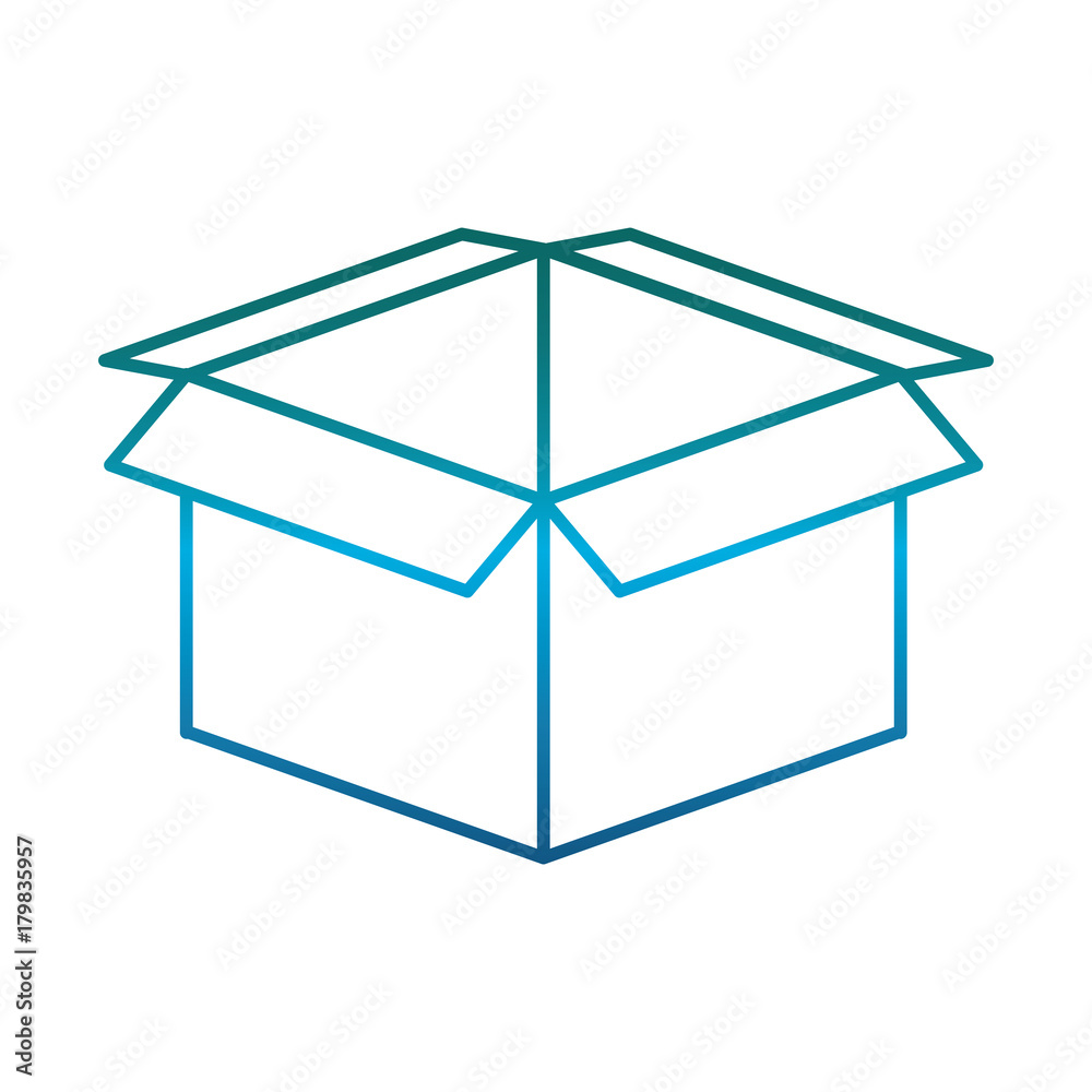 carton box icon over white background vector illustration carton box icon over white background vector illustration