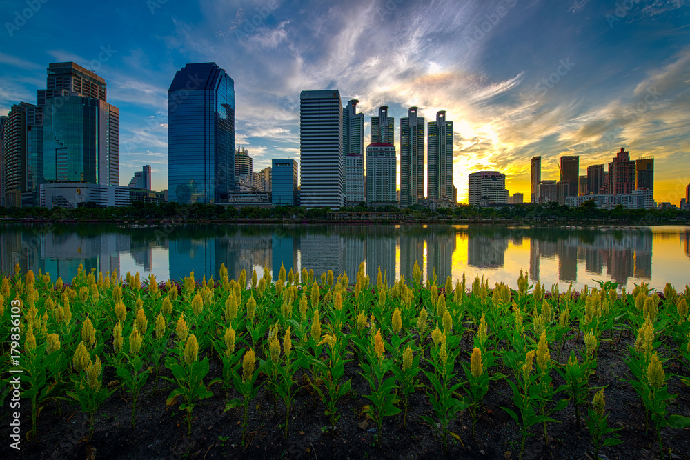 Fototapeta premium Bangkok Cityscape