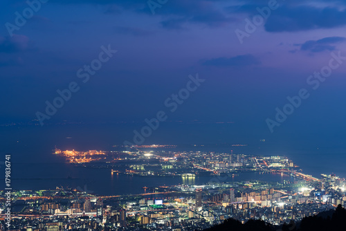 摩耶山の夜景 © Tsukasuke