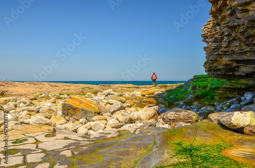 coast of Muskiz, Vizcaya, Basque Country, spain, europe  photo