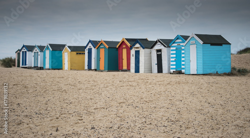 Beach Huts at Southwold