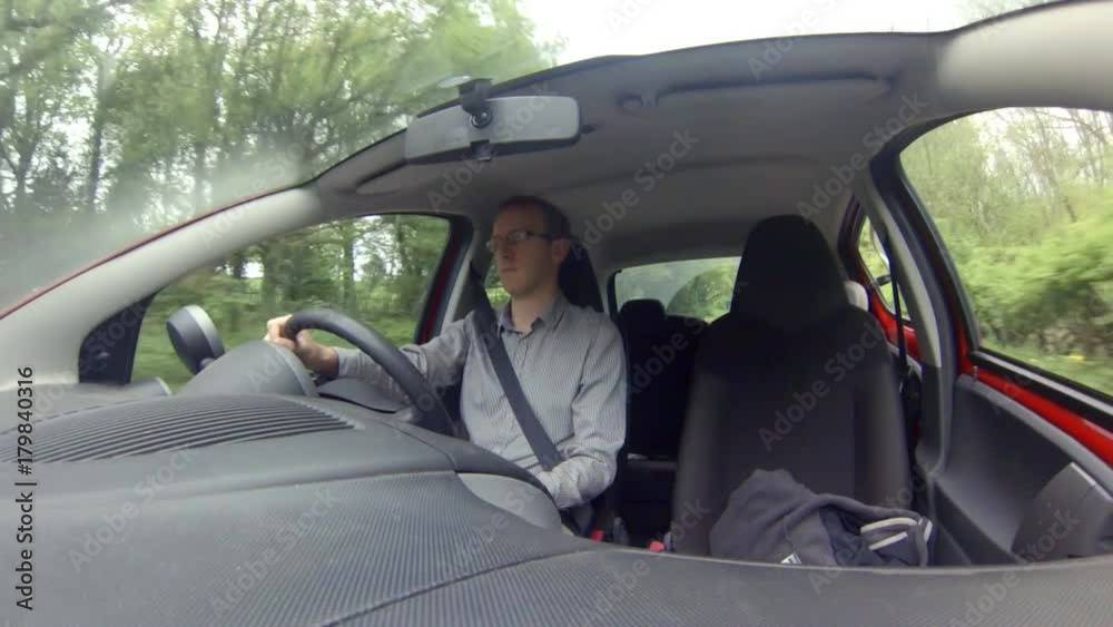 Man Driving Car Man Driving Car