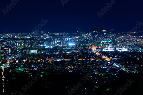 広島の夜景 黄金山からの眺め © Scirocco340
