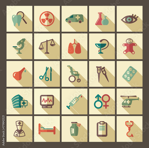 Icons of pharmacology and medicine