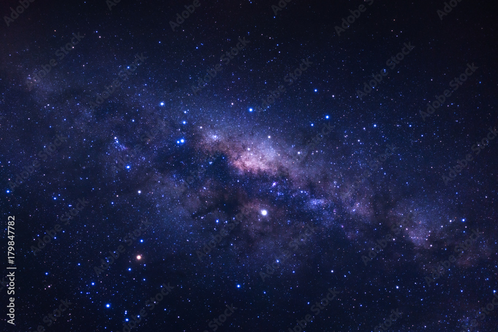 Fototapeta premium Milky way galaxy with stars and space dust in the universe