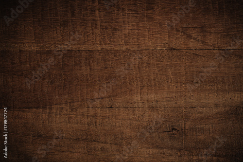 Old grunge dark textured wooden background,The surface of the old brown wood texture,top view copy space