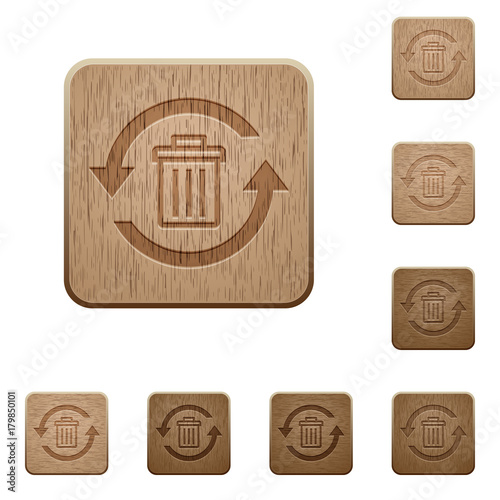 Undelete wooden buttons