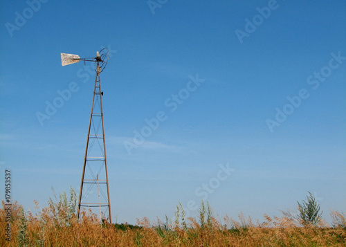 Blue Sky Windmill