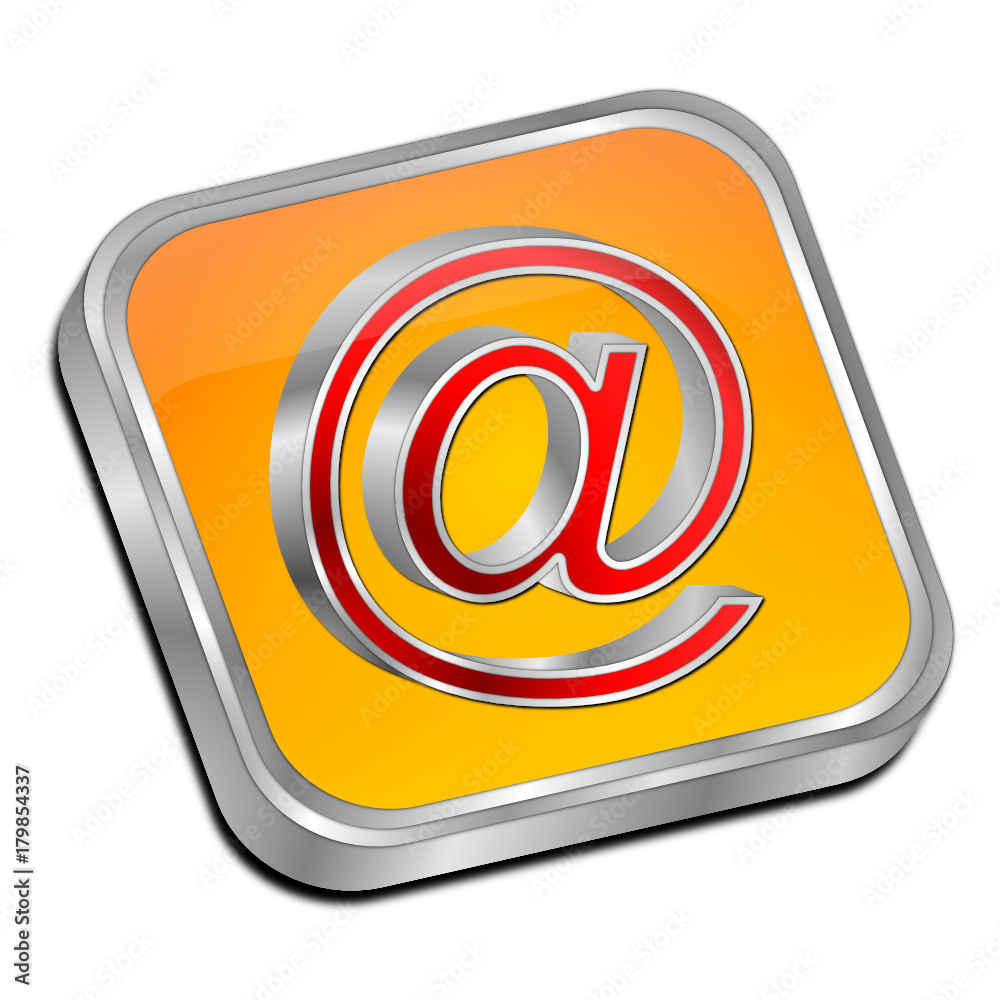 E-Mail Button - 3D illustration E-Mail Button - 3D illustration