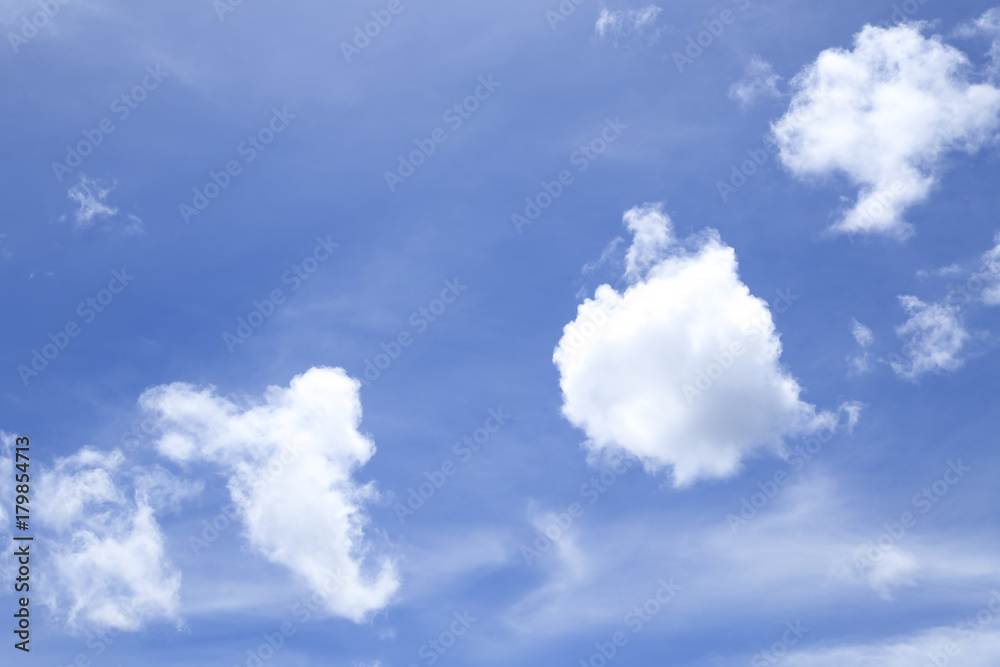 Blue sky with beautiful clouds. Blue sky with beautiful clouds.