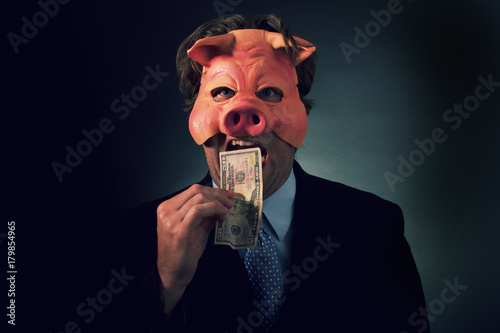 Pig Businessman