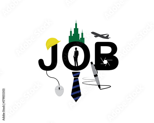 job decoration illustration design