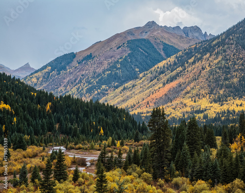 The Scenic Beauty of Colorado's San Juan Mountains in Autumn