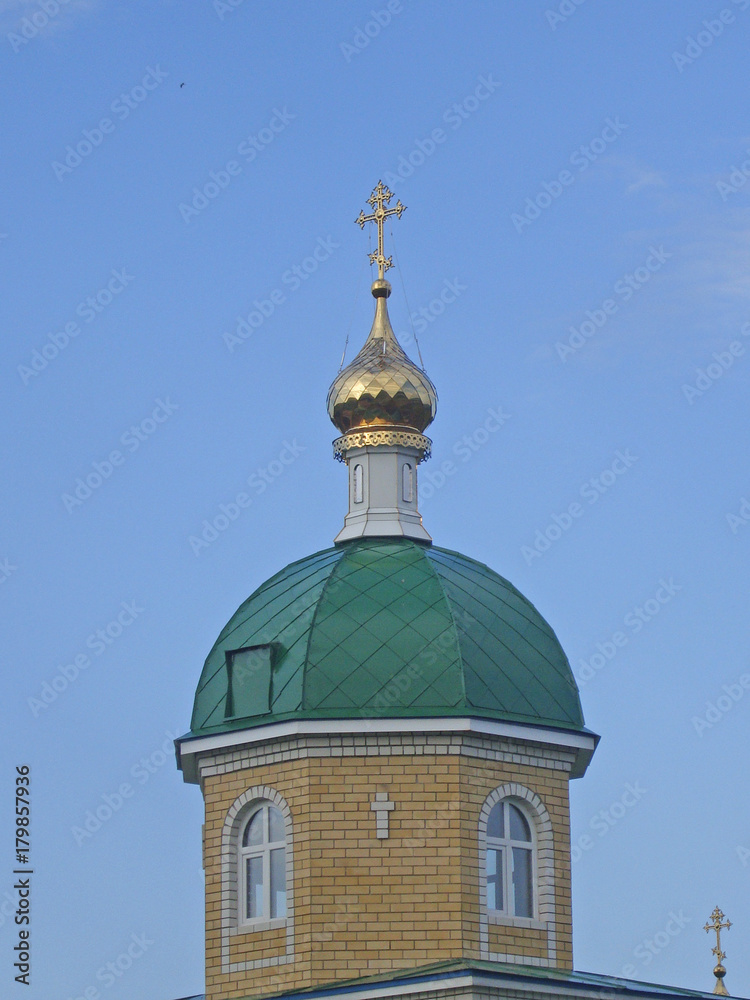 the dome of the Church of St. Nicholas