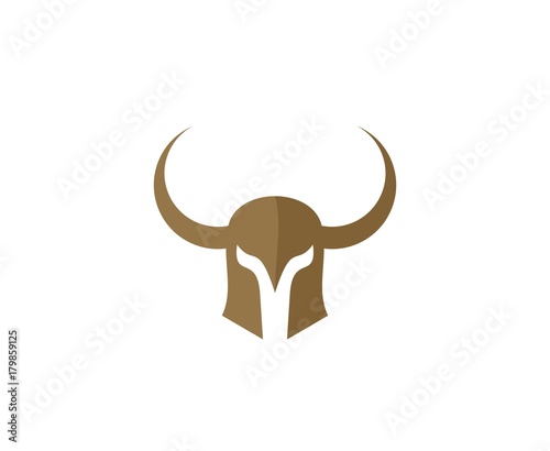 Viking helmet logo © zera93