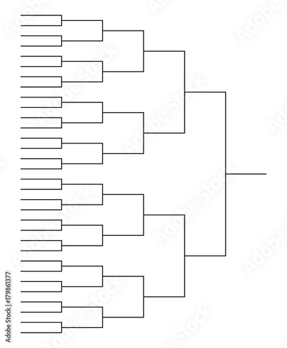 team Tournament bracket templates