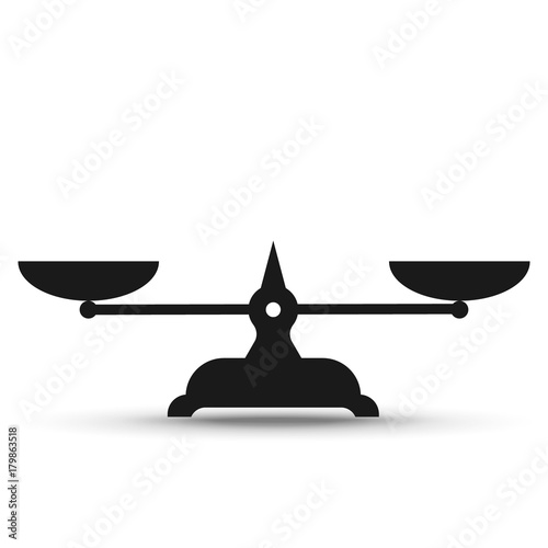 Vector scales Icon,