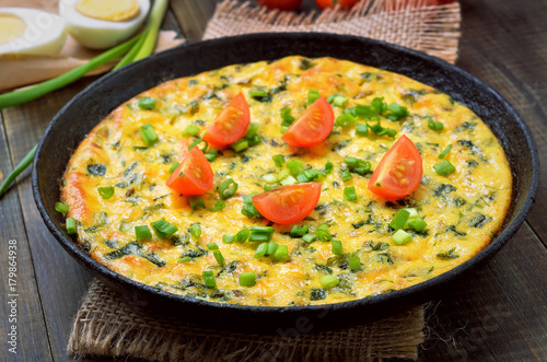 Vegetarian frittata