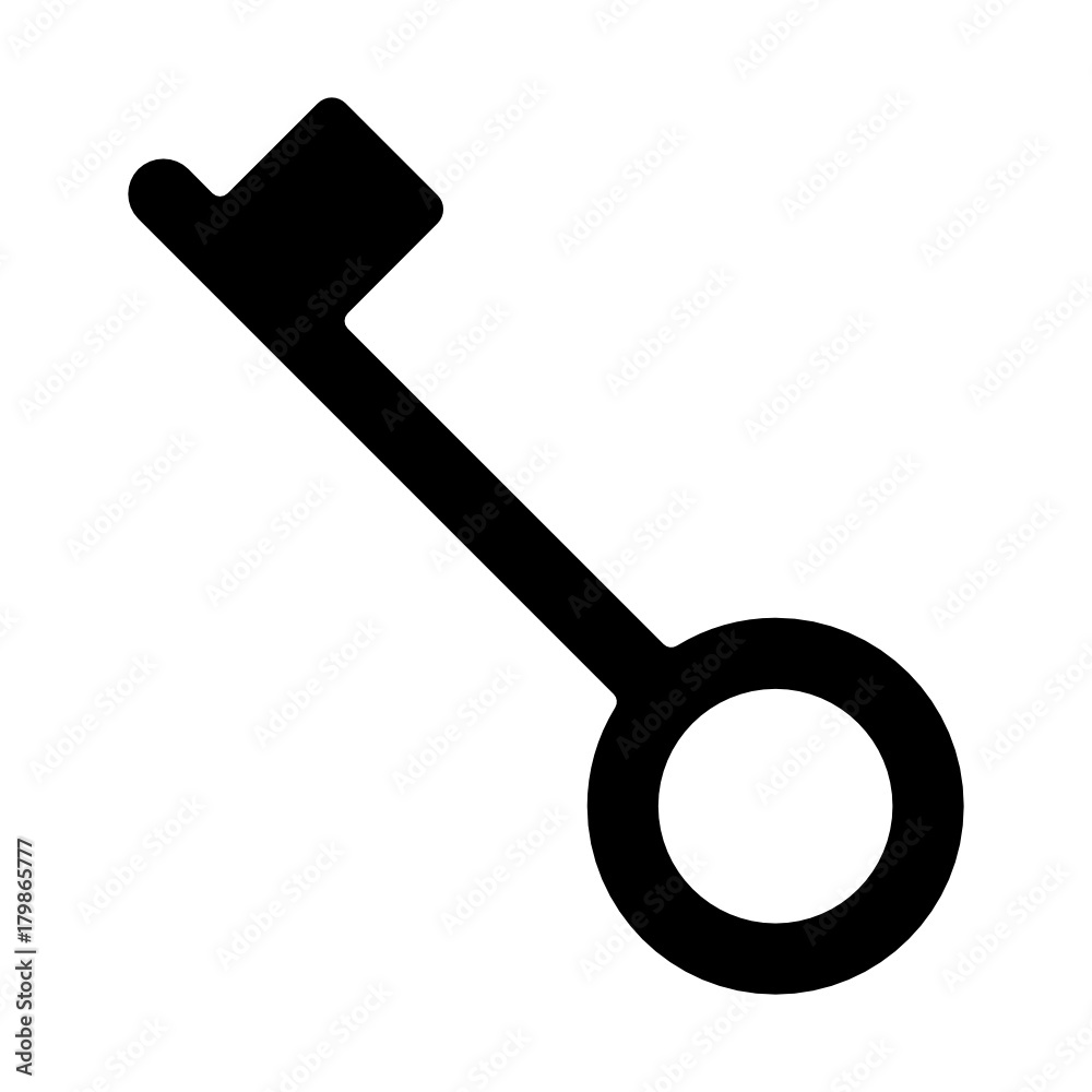 Prison key icon Prison key icon