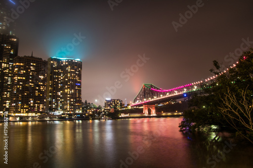 Night view at Brisbane, Kangaroo point © 陵 飯島